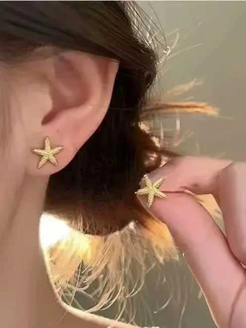 6pieces of minimalist smooth round ring water droplet earrings jewelry set for ladies craft G251216