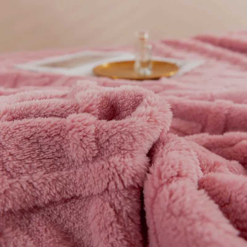 New Winter Blanket Home Warm Sherpa Soft Sofa Cover Throw Newborn Wrap Kids Bedspread Travel Textile Fleece Thick Warm Blanket H251216 - view 5