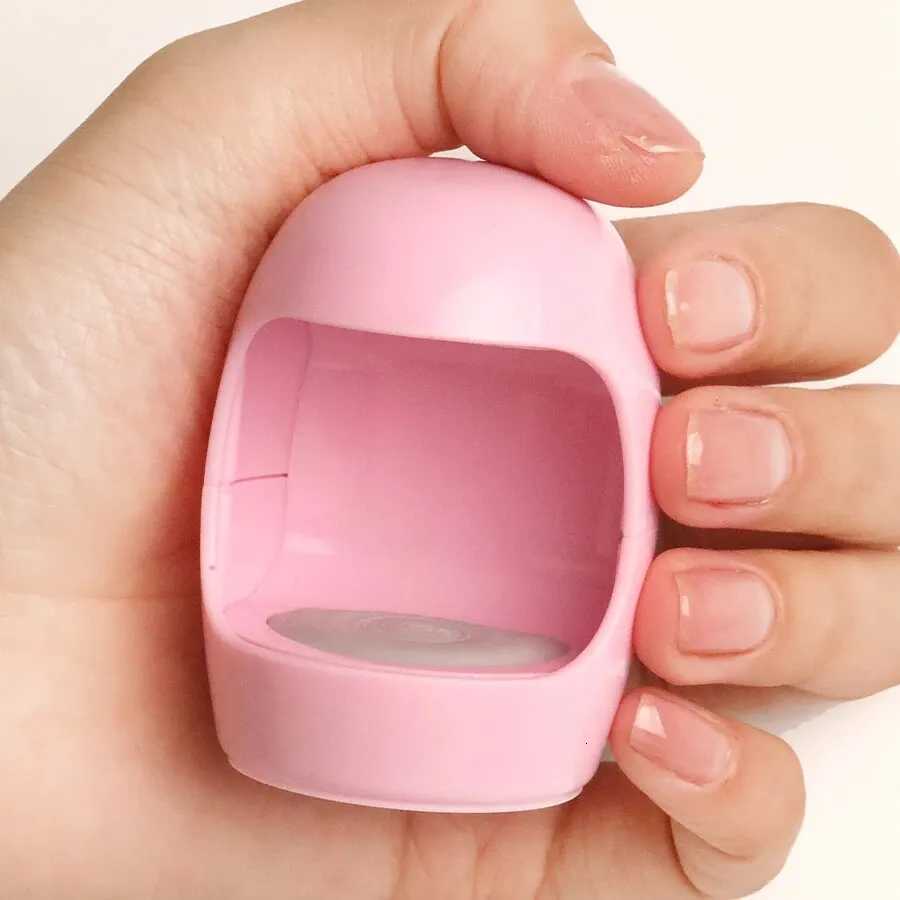 Mini Q-shaped Nail Lamp UV/LED Nail Dryer Quick Drying Nail Gel Nail Dryer For Home Nail Art DIYT251216