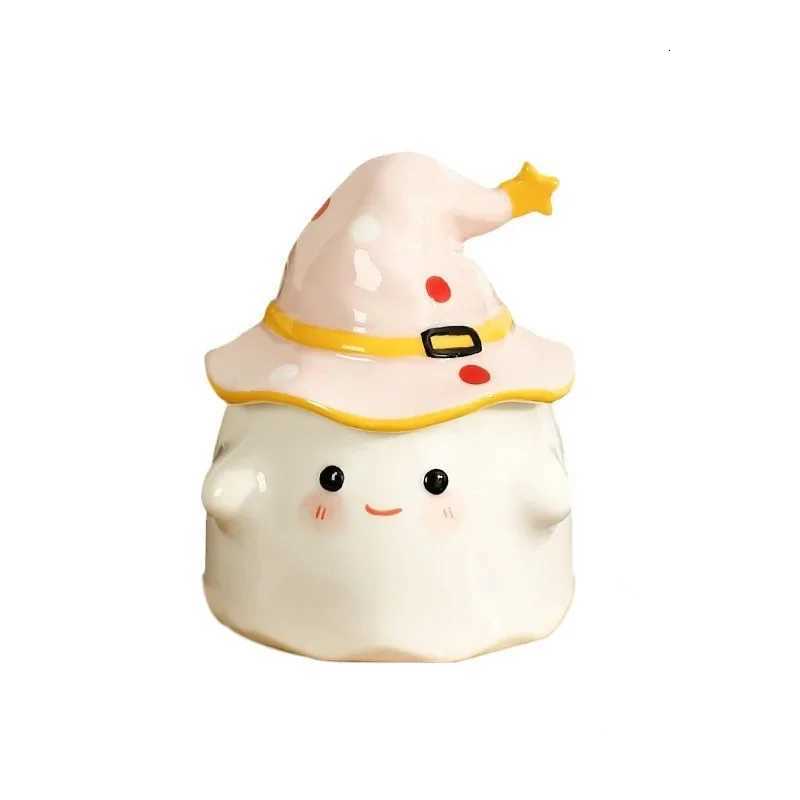 Magic Party gs with Lids Creative Personality Halloween Cups Household Quirky Water gs Souvenirs Cute Ceramic Coffee Cups H251215