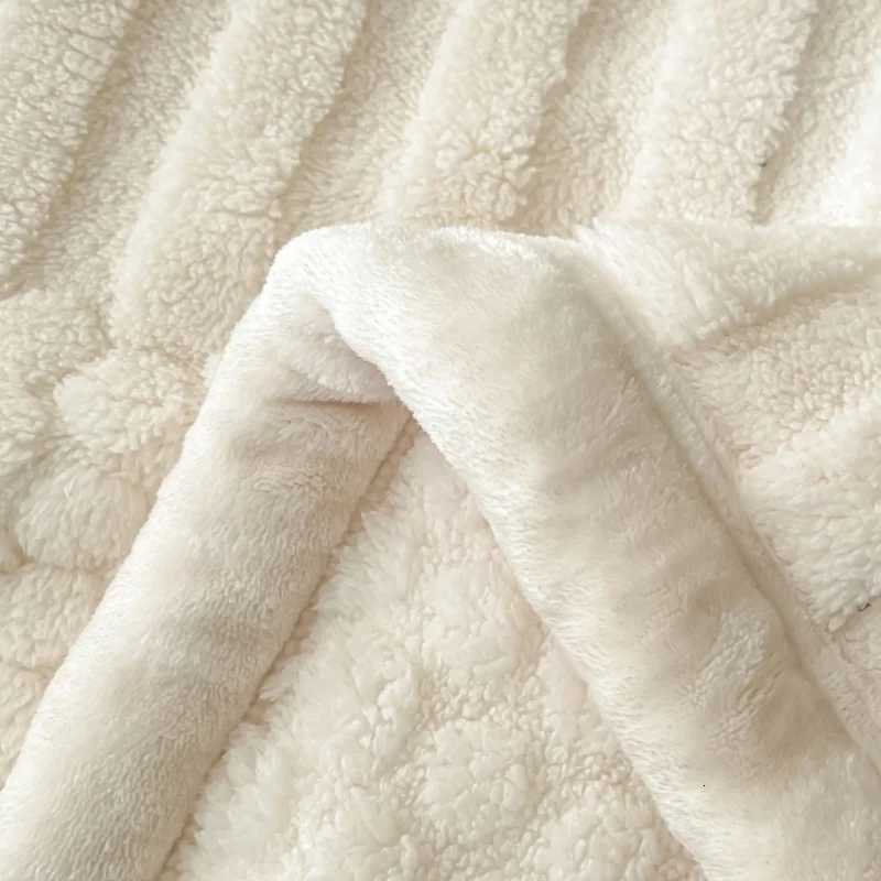1pc Warm Flannel Fleece Blanket Cozy Jacquard Mulit purpose Throw Blankets Bedspread Office Nap Blanket 180200cm Drop Shiping H251216 - view 7