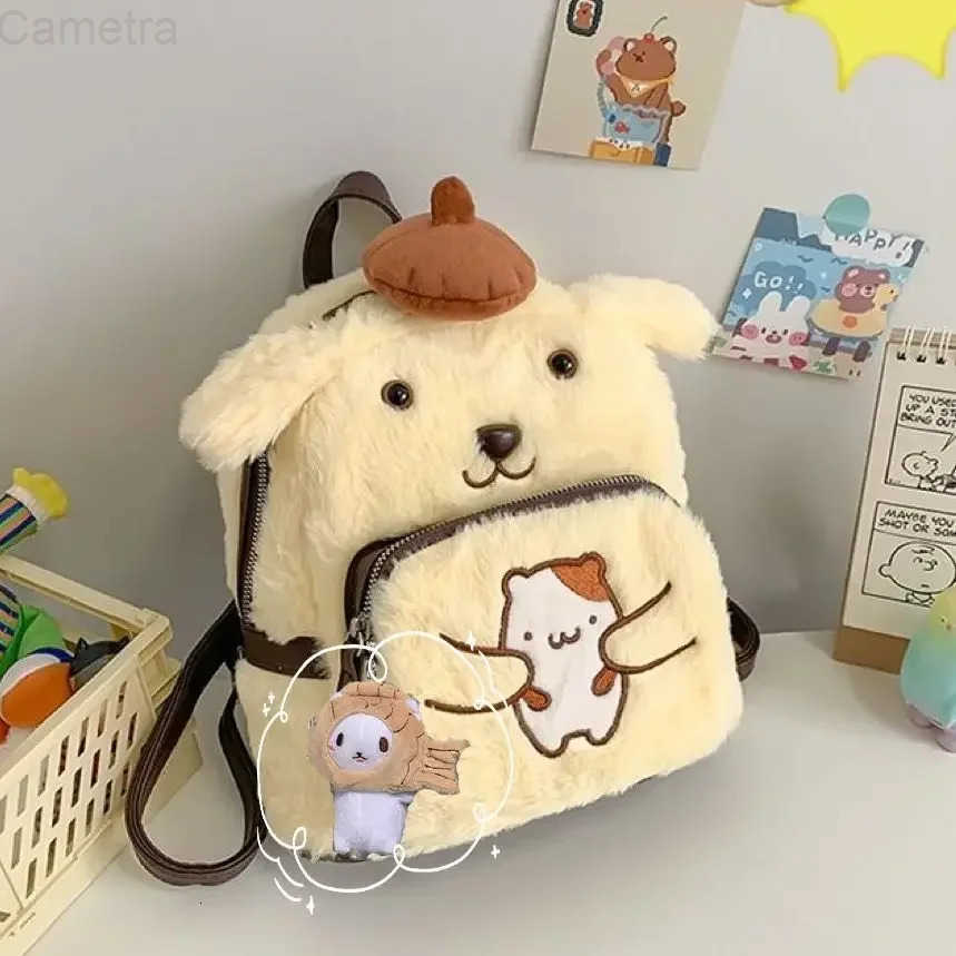 Sanrio hello kitty mini backpack Kuromi shopping travel backpack childrens schoolbag girl boy satchel H251216