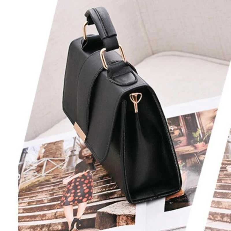Women Fashion PU Leather Shoulder Small Flap Crossbody Handbags Messenger Bags High Quality Ladies Top Handle Bags M251216