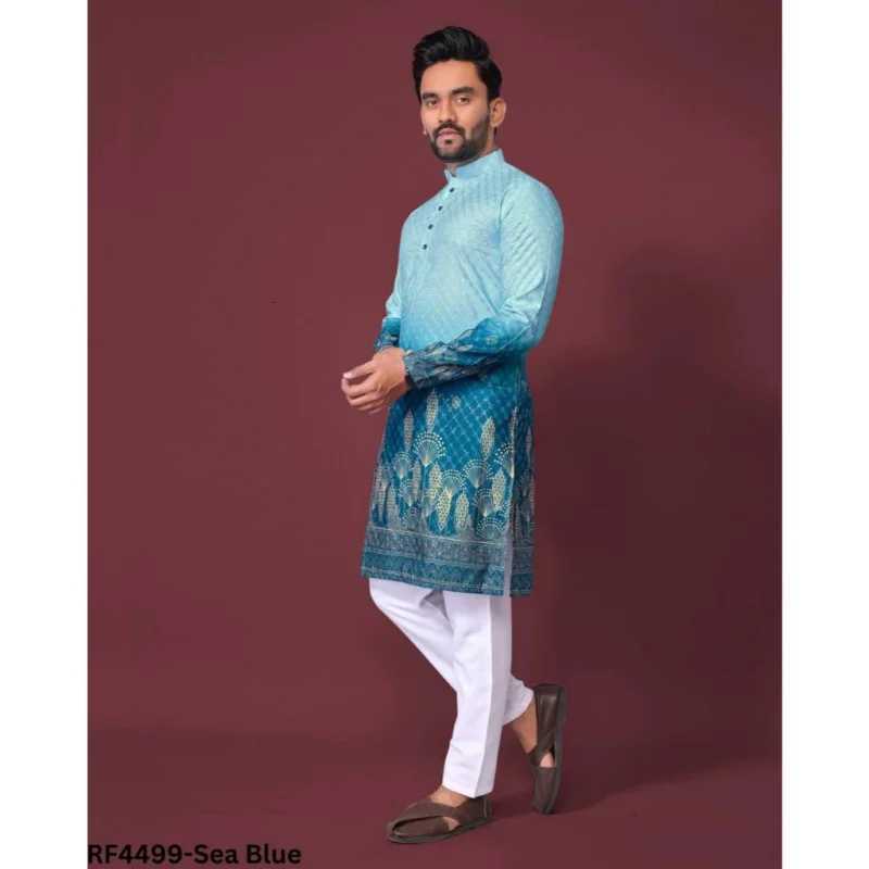 MenS Shirts MenS Simple Casual Shirt Ethnic Printing 2025 Style Long Sleeve Shirt Stand Up Collar Lightning Thin Blouse W251216 - view 5