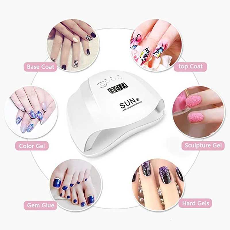 Nail Drying Lamp 120w Nail Dryer Machine Interface For Home Use Nails Dryer Nail Art Manicure ToolsT251216