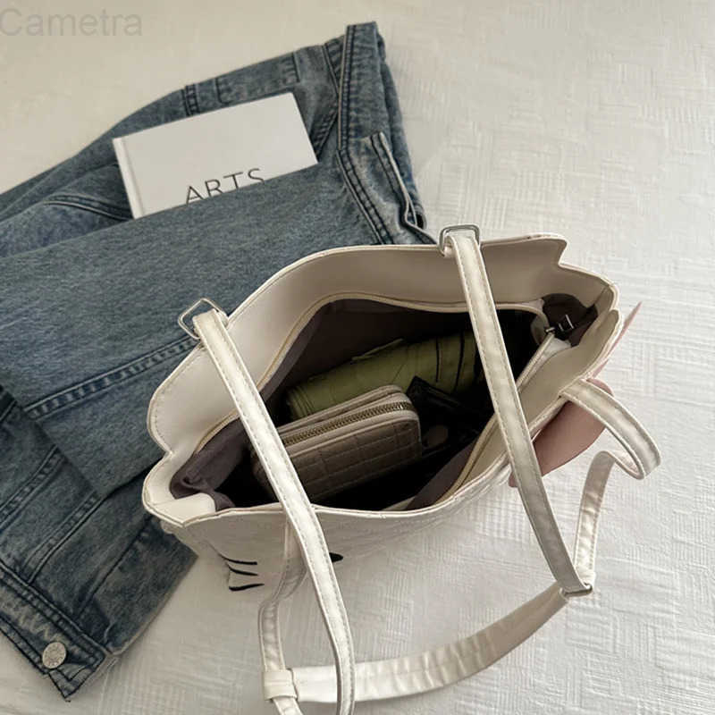 Sanrio HELLO HAPPY Adorable Multifunctional Backpack For Women Versatile Niche High-End Large Capacity Fashionable Crossbody Bag H251216