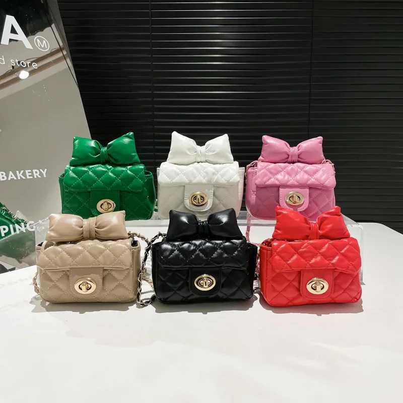 Bag female fashion chain bag niche bow female bag crossbody bag advanced mouth red envelope M251216