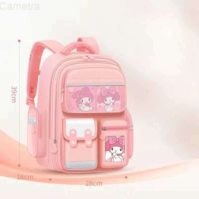 Sanrio cartoonCinnamorollkuromiMy melody schoolbag student spine protection burden reduction backpack large capacity campus gift H251216