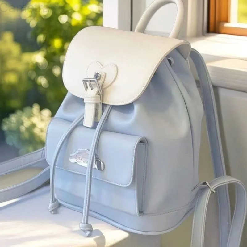 Sanrio Cute cartoon character Cinnamoroll backpack Sweet girl shopping backpack Cute and lightweight school bag Holiday gift H251216