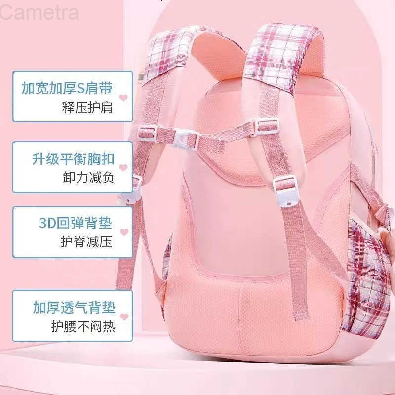 Sanrio Kulomi Backpack Large Capacity Cute Anime Cartoon Figure Periphery Melody Students Back-To-School Stationery Backpack Bag Gift H251216