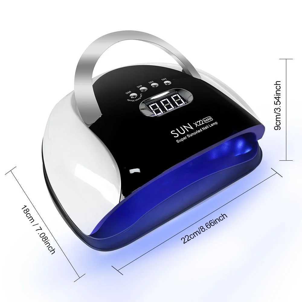 72 LED Nail Art Lamp UV Nail Dryer with Automatic Sensor for Curing Gel Polish Nail Art Machine LightT251216