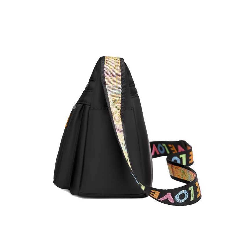 Womens Crossbody Bag Waterproof Nylon Oxford Shoulder Messenger Bags Casual Large Capacity Handbag Ladies Travel Shopping Tote M251216
