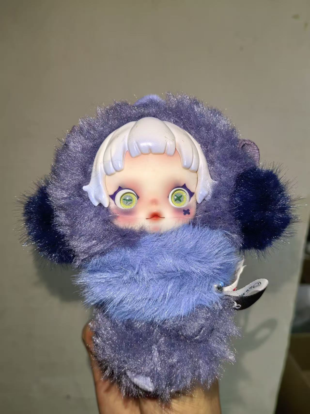 SKULLPANDA You Found Me blind box Winter Symphony Series l impressionnisme keychain Plush Doll Pendant Gift Labubus doll children gifts