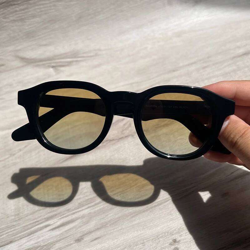 High Quality Polarized Sunglasses DAHVEN Men Women Luxury Brand Blake Lemtosh Sun Vintage Acetate Frame Glasses Uv400