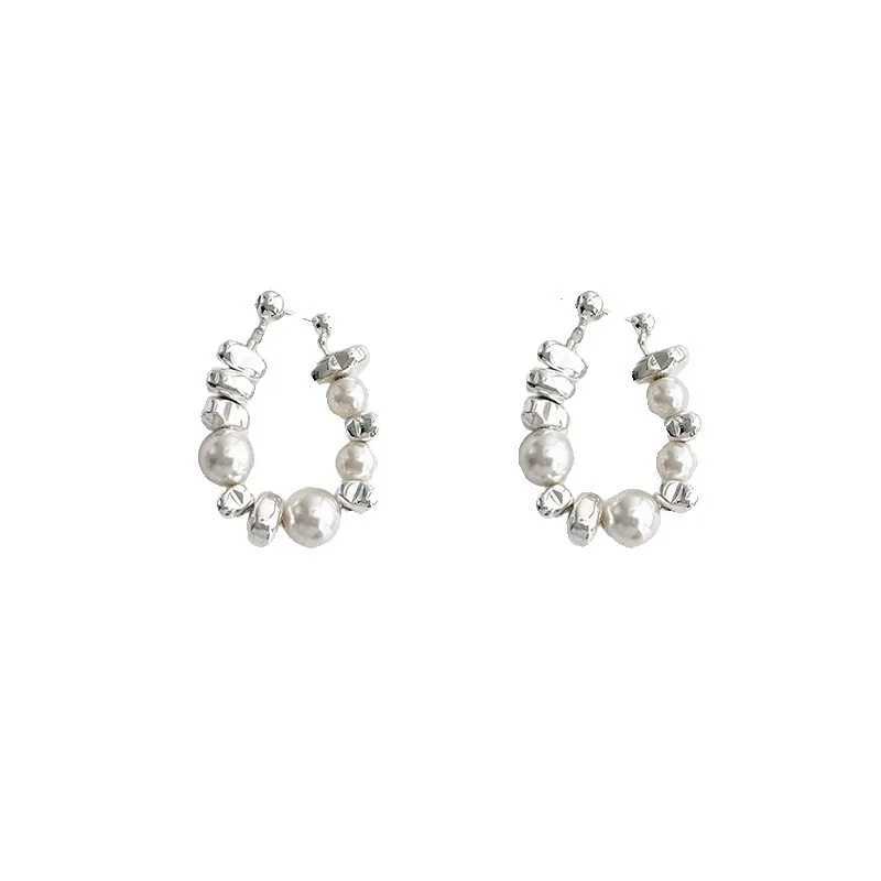 925 Sterling Silver Earrings for Women Pearl Stone Sexy Girl Fashion Trendy Jewelry Gift Party Wedding pendientes G251216