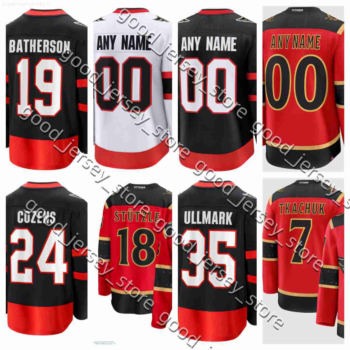 7 Brady Tkachuk ottawa hockey jersey senator jersey Claude Giroux 28 Tim Stutzle David Perron Jake Sanderson Chabot Cozens Carter Yakemchuk Ullmark Batherson 2026