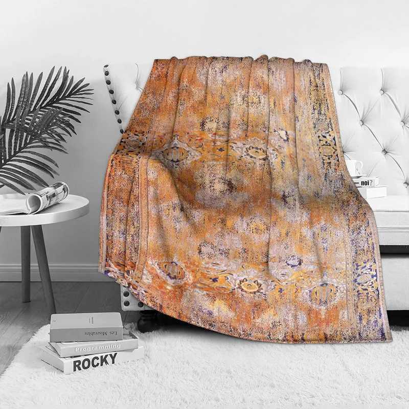 Vibrant Floral Embroidered Blanket Throw Sofa Bed Decorative Cotton Rug Blanket Warm Cozy Home Decor H251216 - view 7