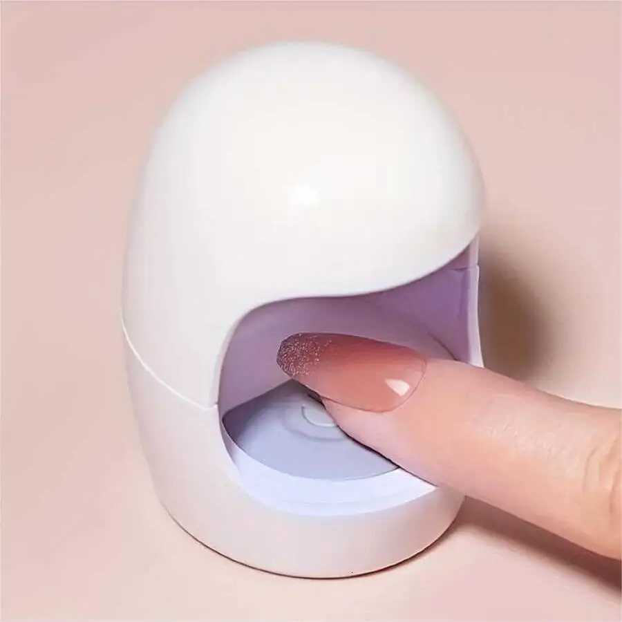Mini Q-shaped Nail Lamp UV/LED Nail Dryer Quick Drying Nail Gel Nail Dryer For Home Nail Art DIYT251216