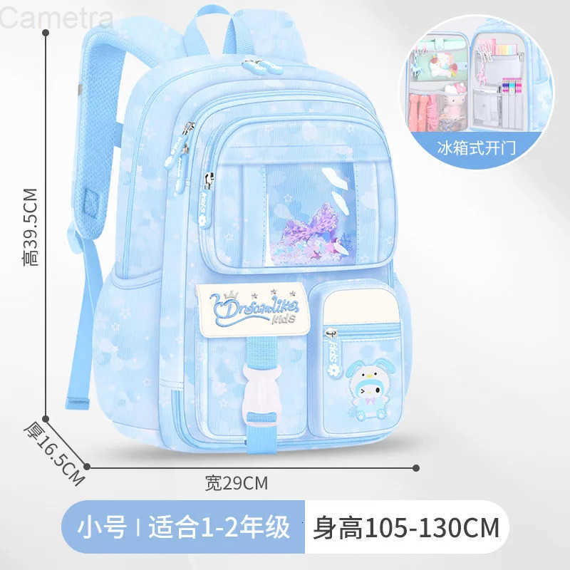 Sanrio My Melody Kuromi Sanrios Backpack Student Bag Girl Cartoon Kawaii Anime Breathable Super Light Large Capacity Child School Bag H251216