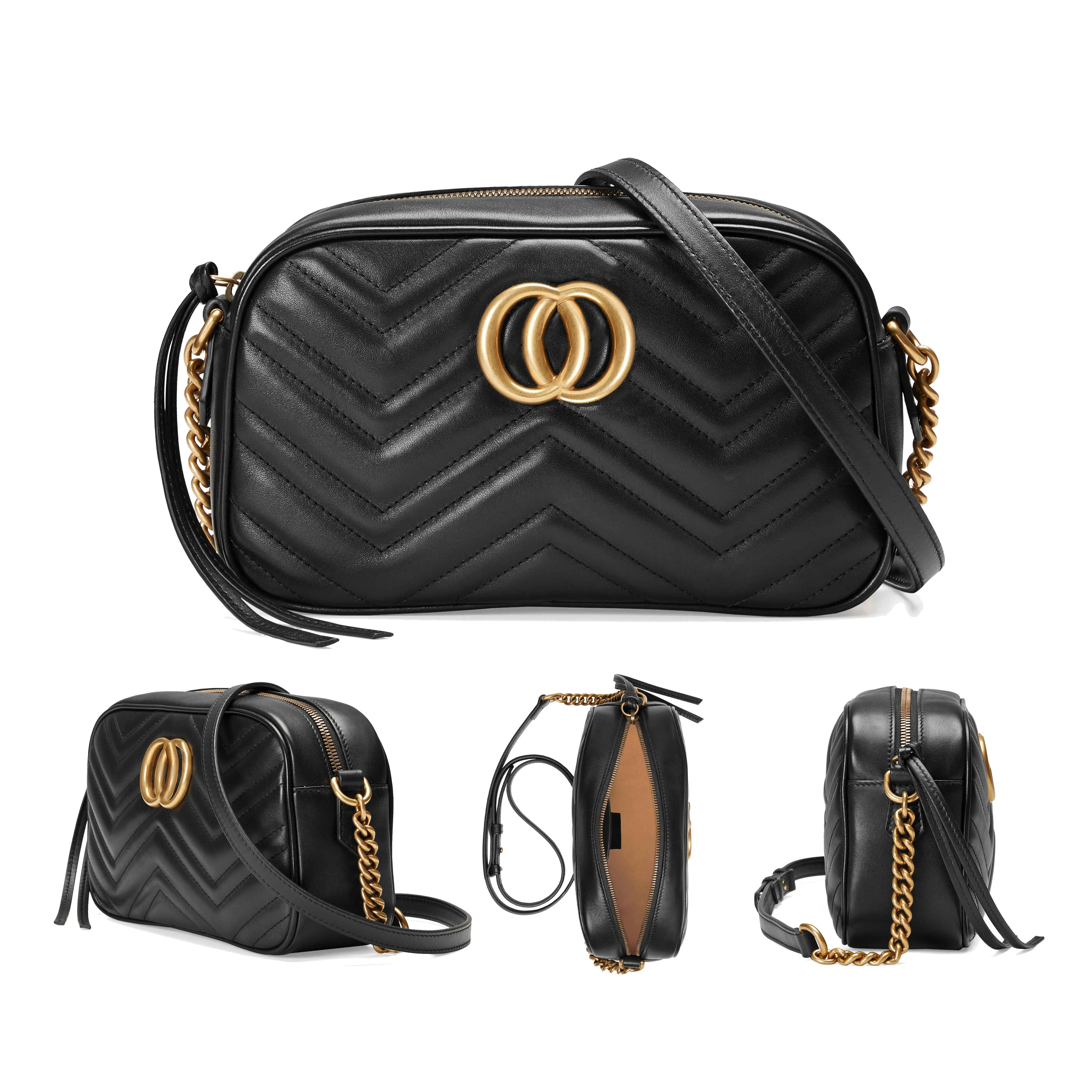 Designer bags Mirror quality camera tassel Womens leather Shoulder Bags Cross Body fashion mens tote handbag lady gift Clutch chain Messenger bag