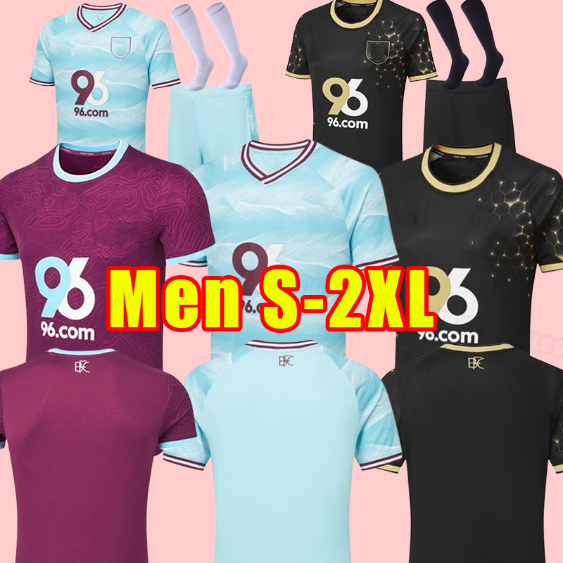 25/26 Burnley soccer jerseys Kompany Benson Zarulli Jay camiseta de futbol Rodriguez Brownhill Rodriguez home and away football shirt 2025 2026