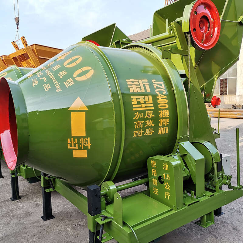 Commercial Diesel Engine Concrete Mixer Hydraulic Discharge System for Building and Road Construction