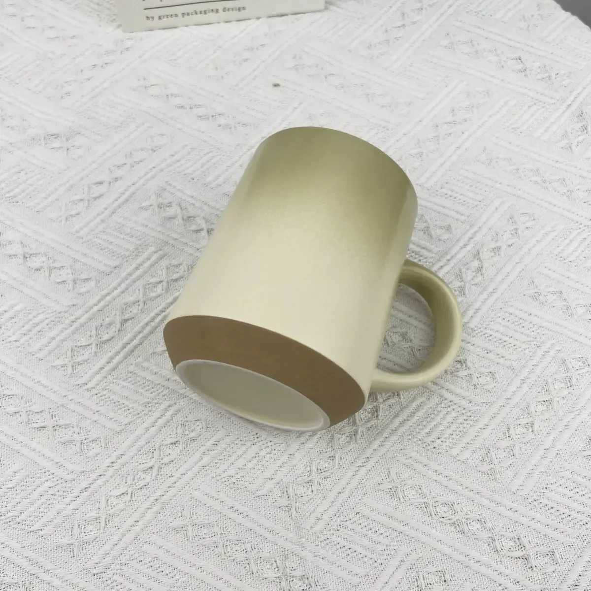 Ceramic Gradient Color g High Appearance Ll Couple Ceramic gs Simple Creative Large Capacity Off Water Cups 600ml H251215