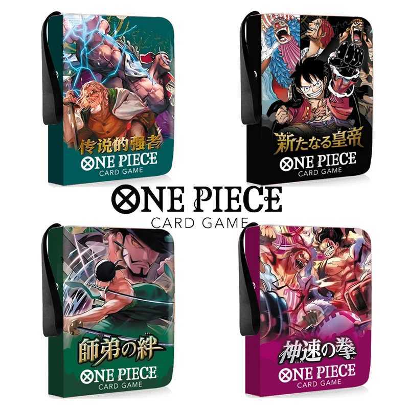 900Pcs OPCG Cards Album Book Luffy Nami Zoro Anime Map Letter Holder Binder Action HD Protector Notebook Folder Gifts C251216