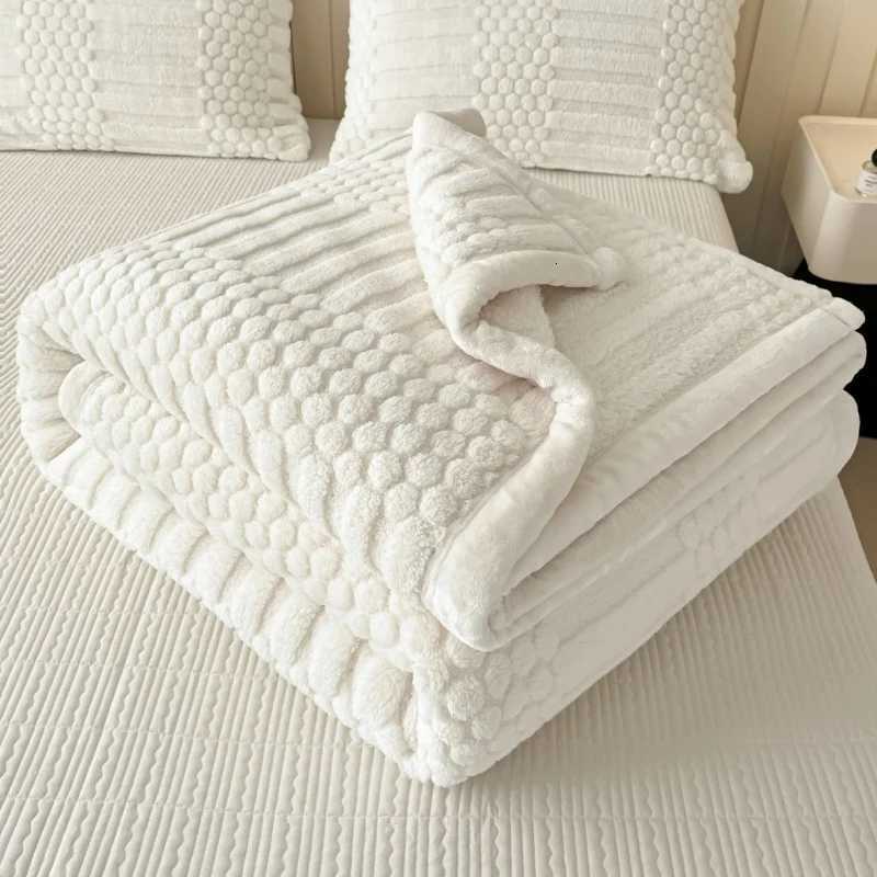 1pc Warm Flannel Fleece Blanket Cozy Jacquard Mulit purpose Throw Blankets Bedspread Office Nap Blanket 180200cm Drop Shiping H251216 - view 4