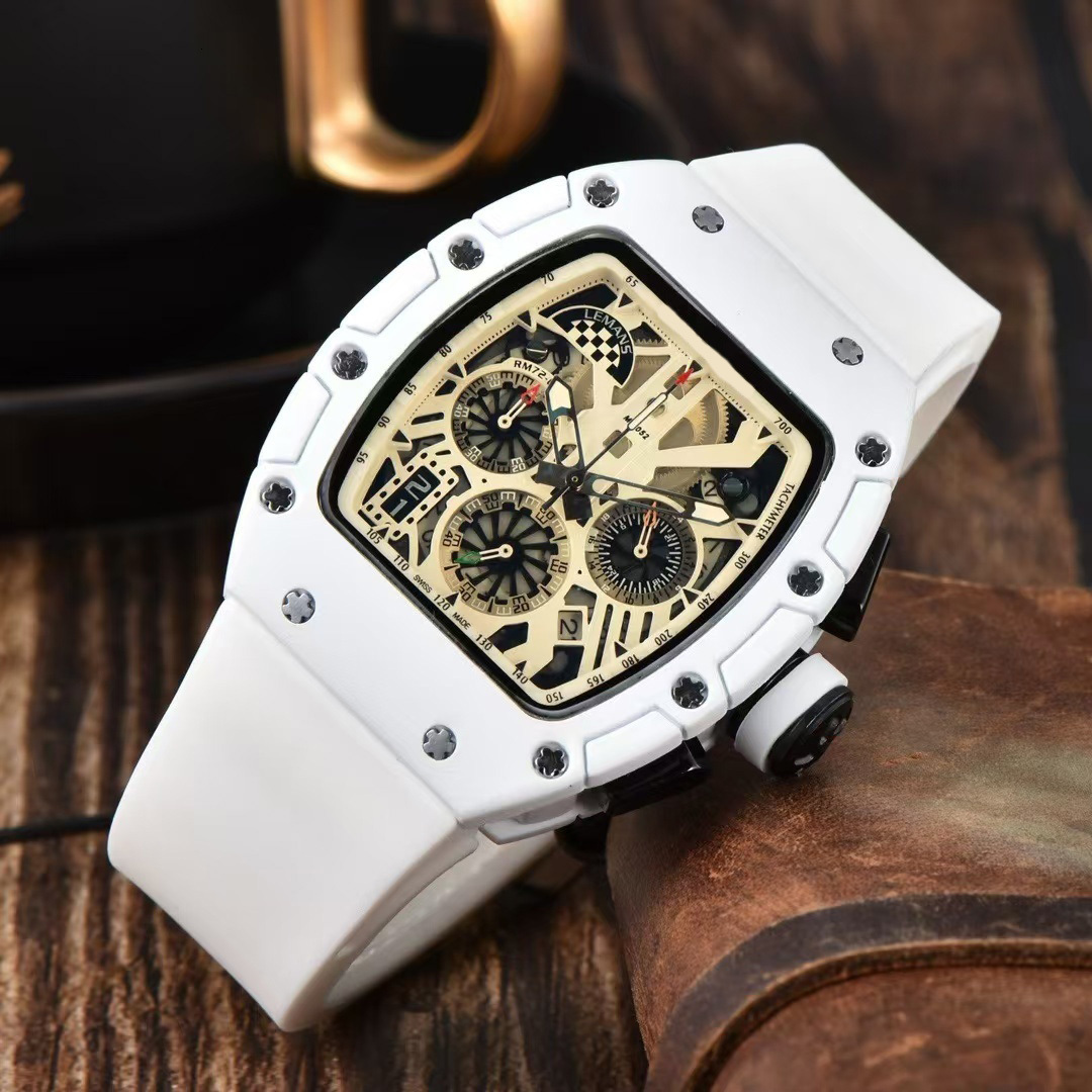 AAA Richaly Rd Millies Watch Mens Richerd Miller Watch Rubber Strap Sport Watch Stainless Designer High Quality Chronograph Watch Man Quartz/automatic Watch aac