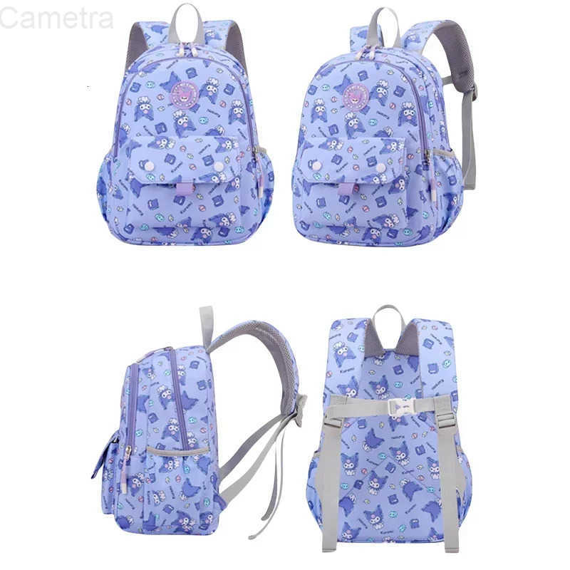 Sanrio Hello Kitty Backpack Cinnamoroll Kuromi My Melody Student Bag Large Capacity Fashion Women Travel Bag Children Girls Gift H251216