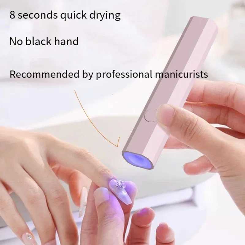 Handheld Nail Line Light Small Portable Nail Storage Focus Lights Quick Drying Mini Light Light Nail Plate BakingT251216
