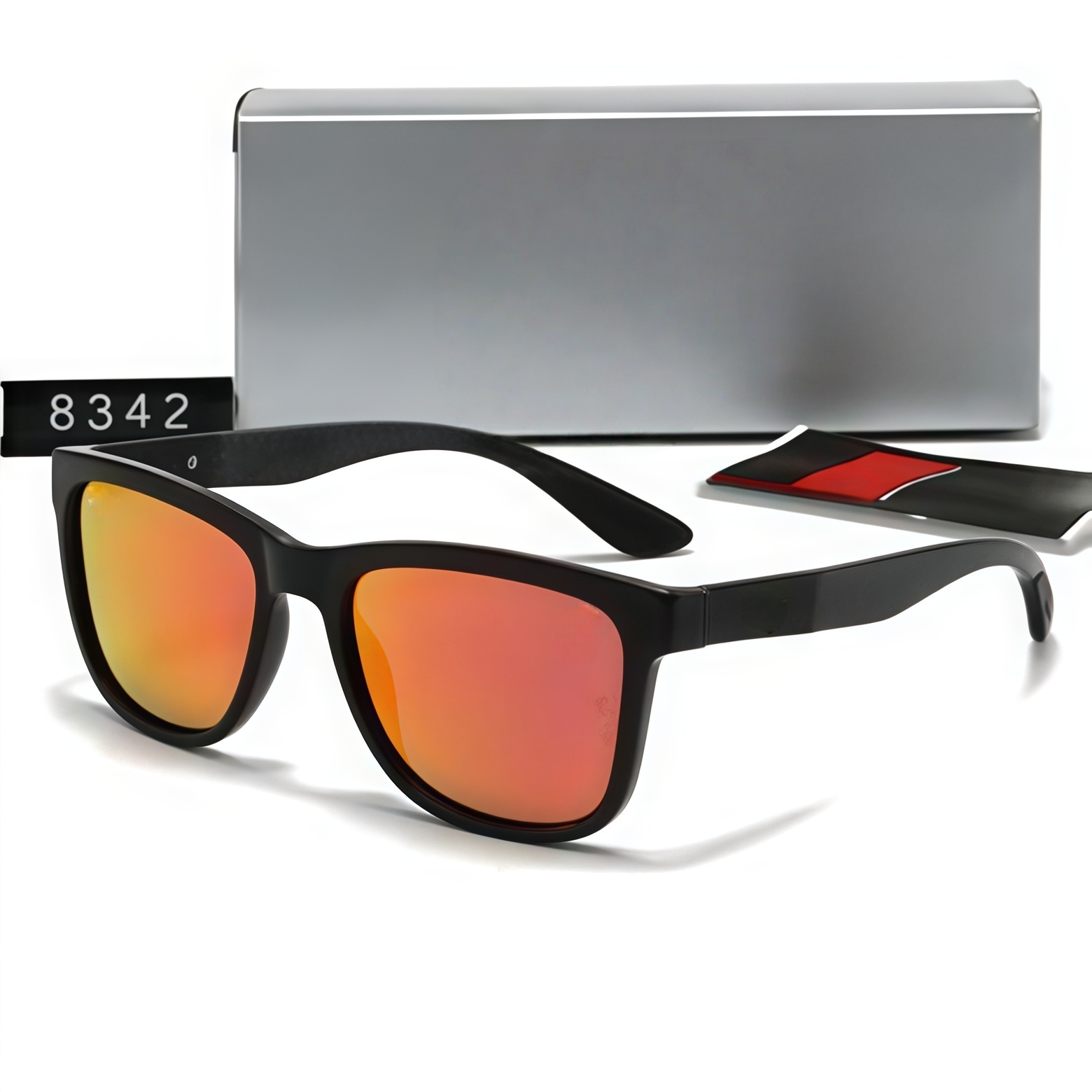 8342 Men Classic Brand Retro women Sunglasses Luxury Designer Eyewear Metal Frame Designers Sun Woman glass lenses With box