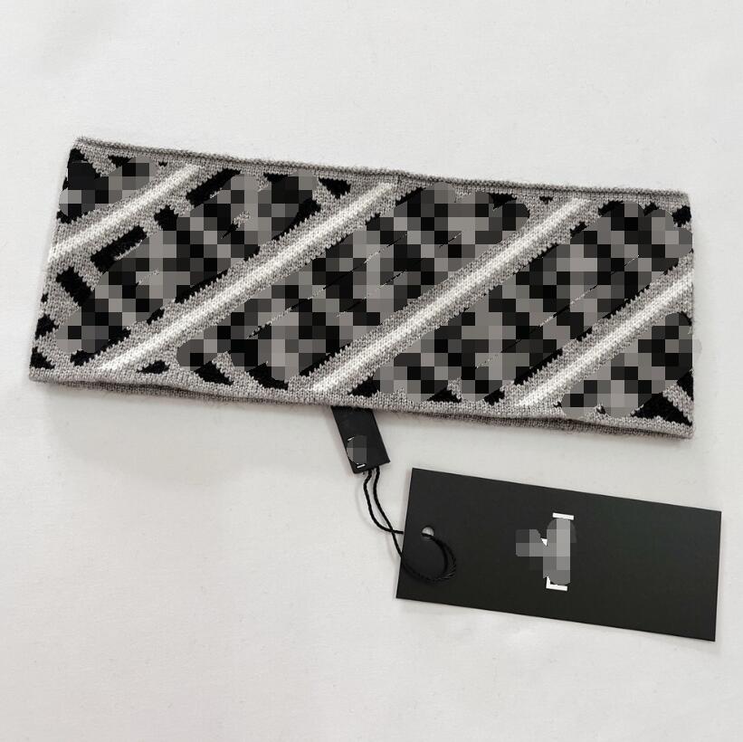 Headband sports Fitness headband knit Running Gym Sport Wash Hair Ring Wide Luxury Hair Bands girls women Elastic Fitness Headband