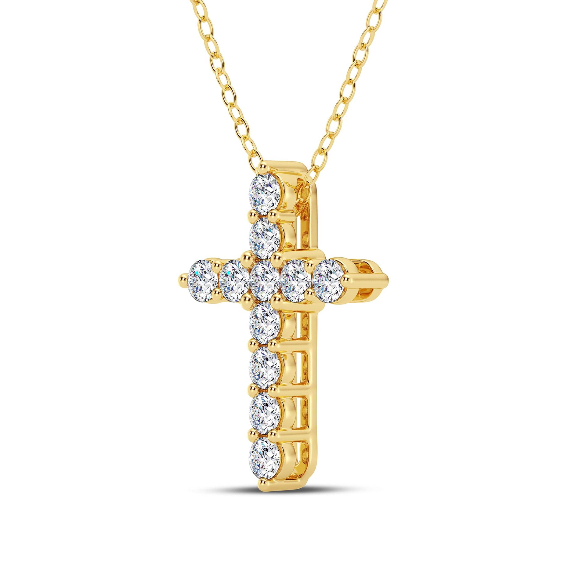 Good Quality Cubic Zircon Cross Pendant Necklace Original Tibetan Silver Choker Statement Necklace Women Gift Jewelry designer necklace wholesales fac