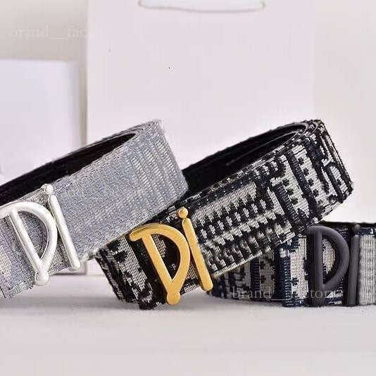 designer belts for men Casual womens blet denim real leather Letter waistbands letter smooth buckle cinturones belt embroidery belt With Box High Quality belt