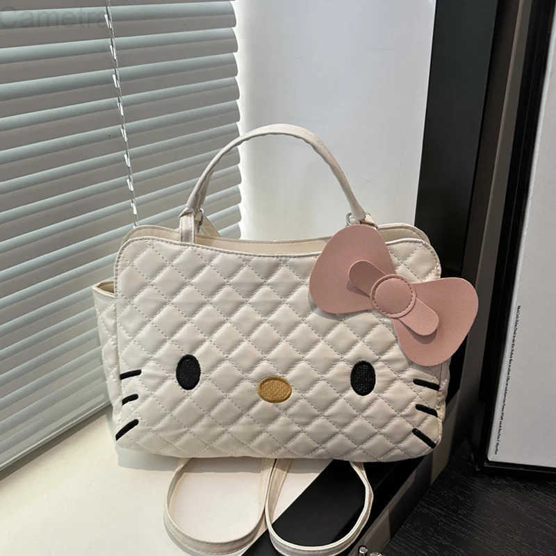 Sanrio HELLO HAPPY Adorable Multifunctional Backpack For Women Versatile Niche High-End Large Capacity Fashionable Crossbody Bag H251216