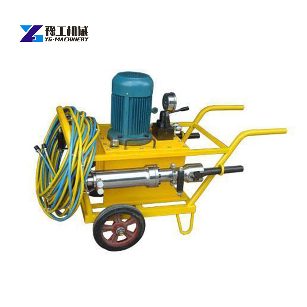 Job-Site Portable Hydraulic Splitter for Efficient Rock & Concrete Breaking