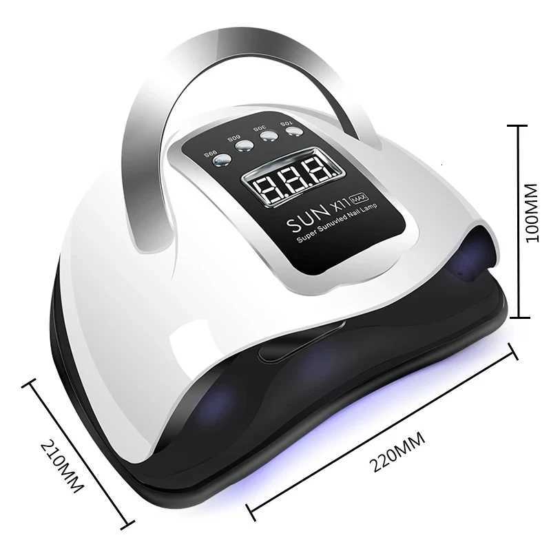 Professional Nail Lamp Infrared Sensor Manicure Nail Light For Fast Curing of All Gel Nail Polish Nail Dryer Machine Salon ToolsT251216