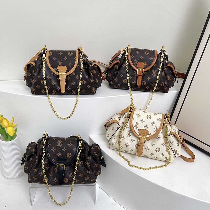 hot Free delivery designer shoulder bag Fashionable and minimalist texture women's crossbody bag shoulder bag - view 3