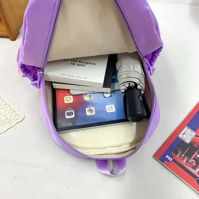 Sanrio kuromi Childrens Backpack Hello Kitty Cartoon Cute Anime Large Capacity Portable Exquisite Coin Wallet Vacation Gift H251216