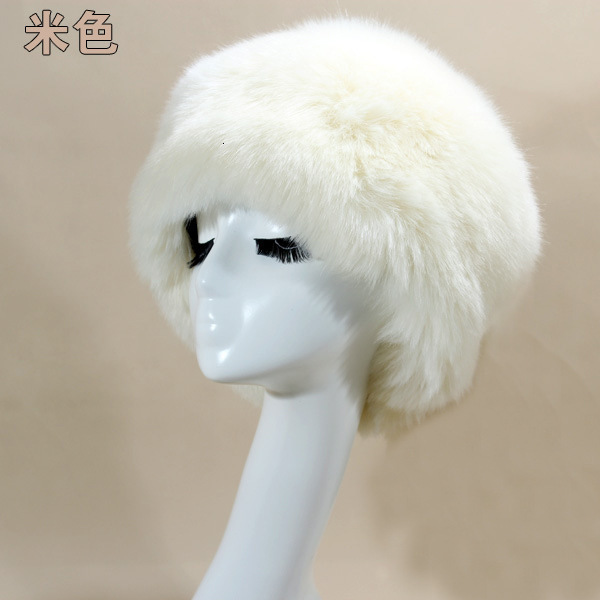 Headbands BEIZIRU real fox fur headband women winter fashion headwear hair band accessori for hair for girl hair accessori 231204bj