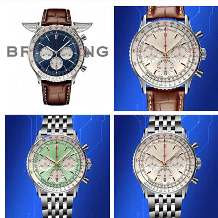 NEW BR NAVI TIMER Chronograph Designer Movement B01 AAA Watches Men 46MM High Quality Luxury Sapphire Mens Watch Multi-Function Montre Clock