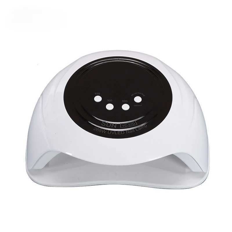 380W LED Nail Lamp for Gel Nails Fast Curing Dryer with 58 LEDS 4 Timers Professional UV Light for Home Salon Nail Art ToolsT251216