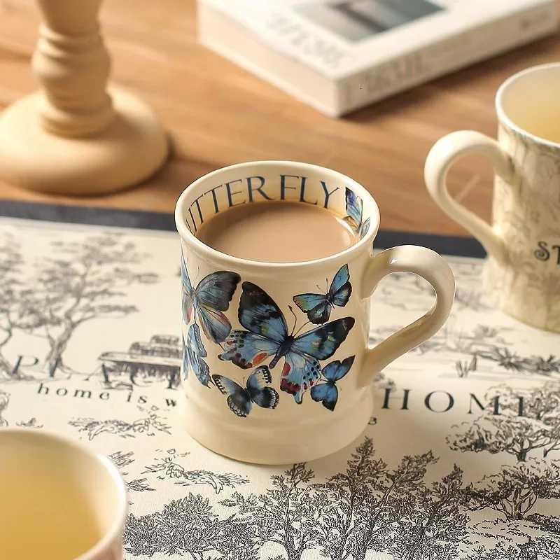 Xiaohongshu Pattern Retro g Ceramic Water Cup Gifts For Couples Off Cup H251215