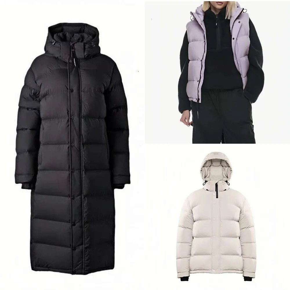 aritzia super puff jacket designer women super puffer jacket short hooded vest branded waistcoat canada down thickened extreme warm knee length jackets fleece