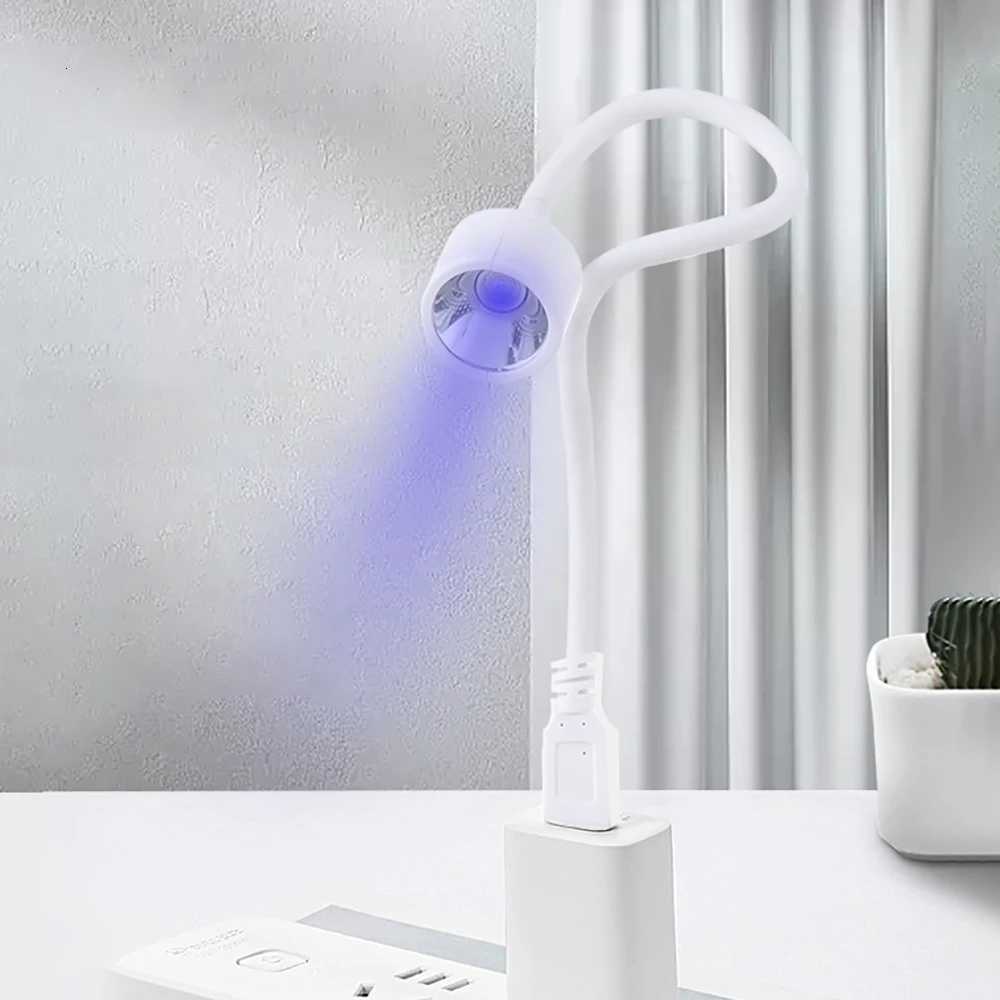 LULAA Mini Nail Dryer Uv Led Nail Lamp Foldable Curing Lights Desk Lamp For Nail Gel Polish Quick Dry Nail Art Dryer ManicureT251216