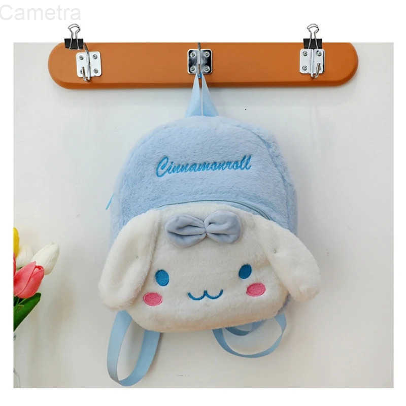 Sanrio Japanese-Style Kuromi Cartoon Cute Double-Shoulder Schoolbag For Children Perfect For Going To School Shopping For Gifts H251216