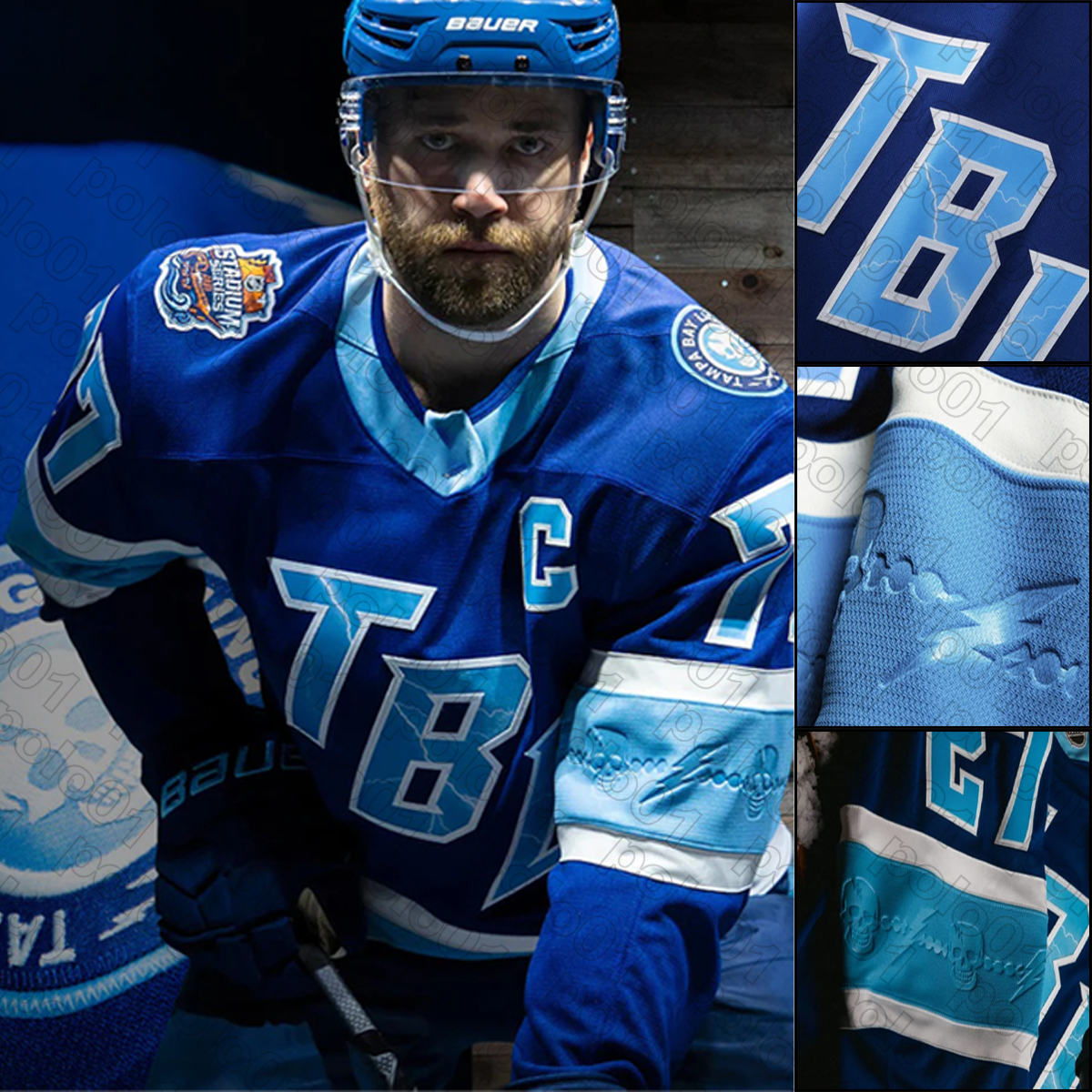 2026 Stadium Series hockey Jersey Lightnings Victor Hedman Nikita Kucherov Jake Guentzel Brandon Hagel Brayden Point Anthony Cirelli Yanni Gourde jerseys