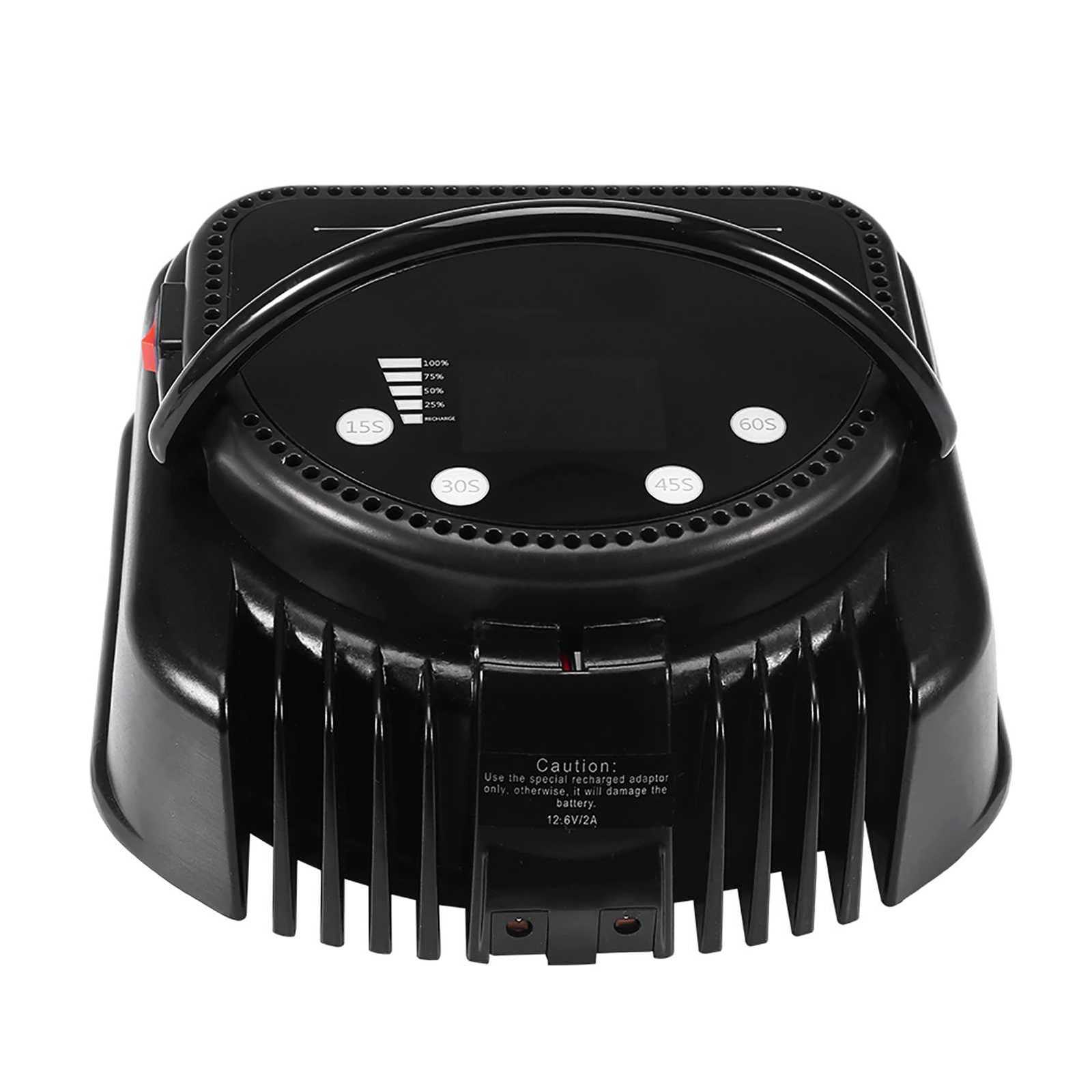 2PCS 15S Fast Dry Led UV Nail Lamp For Shellack 64W Portable Cordless Manicure Light Stainless Polish Dryer With HandleT251216